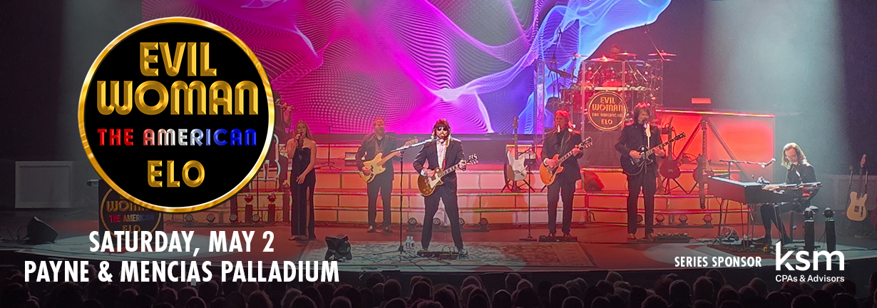 Evil Woman: The American ELO, Saturday, May 2 at the Payne & Mencias Palladium Evil Woman: The American ELO, Saturday, May 2 at the Payne & Mencias Palladium