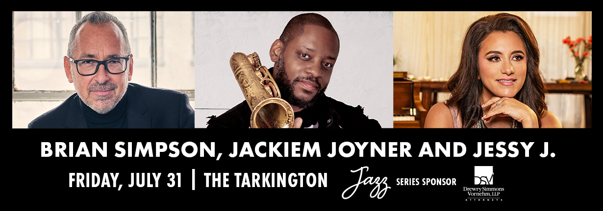 Brian Simpson, Jackiem Joyner and Jessy J, Friday July 31 at the Tarkington Brian Simpson, Jackiem Joyner and Jessy J, Friday July 31 at the Tarkington